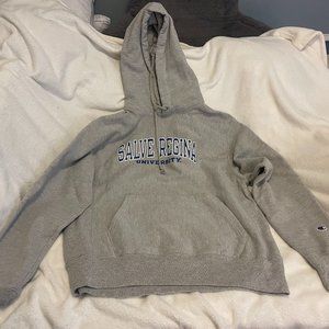 Salve Regina University Champion Hooded Sweatshirt. Size Medium.